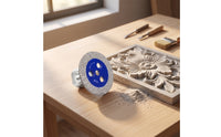 3 Pieces Diamond Saw with Flange Brazed Diamond Saw Mini Disc for Stone Carvers, Tile Installers, Angle Grinders, Workshop