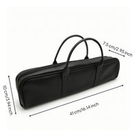 Flutes Case Sheltering Flutes Carrying Case Sturdy for Flutists, Students, Travel, Rehearsals