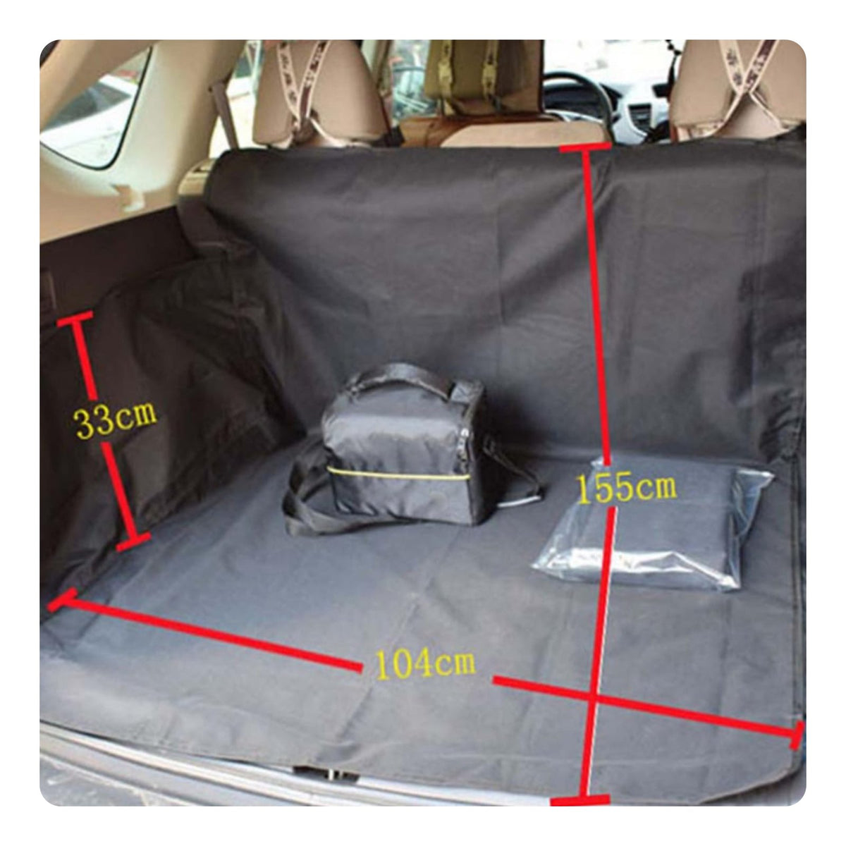 Pet and Dog Car Liner Easy to Clean Waterproof Trunk Cover Quick Install