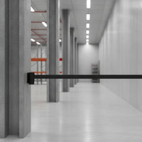 Wall-Mounted Retractable Belt Barrier | Space-Saving, Retractable Belt Barrier with Wall wall bracket, Compact, for Entryways