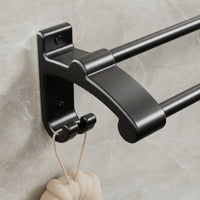Bathroom Towel Storage and Rail for Homeowners, Space Aluminum Wall Mounted Rack, Kitchen Durable