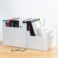 Foldable Storage Basket for Dorm Room, Kitchen, Bathroom, and Desktop Organization