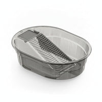 Oval Plastic Wash Basin Raised Rim Stable One-Piece Design Hand Wash Laundry Tub
