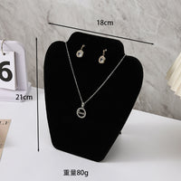 Folding Necklace Bracelet Display Stand Jewelry Rack Organizer Display Board Jewelry Props Earrings Rings
