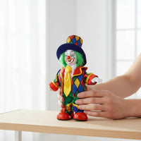 6 Inch Standing Clown Doll Colorful Costume House Decoration Collectible
