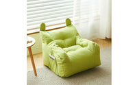 Soft Floor Sofa with Ears Padded Children Sofa Upholstered Kids Armchair Low-Rise for Playroom