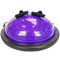 Yoga Pilates Half Balance Ball Trainer Thickened Bosu Ball for Fitness and Core Training
