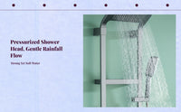 Digital temp control LED shower