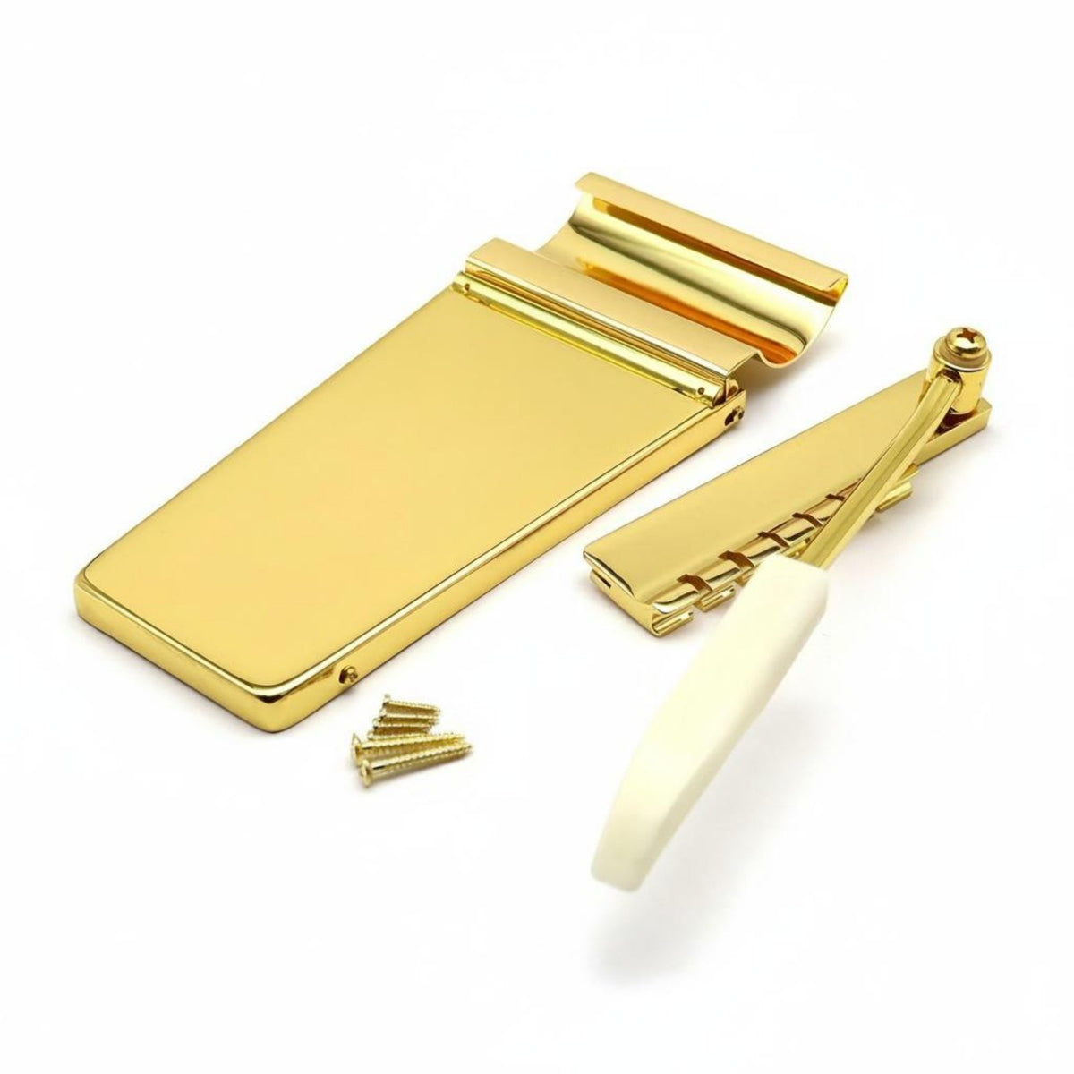 Tremolo Tailpiece Easy to Install Guitar Vibrato Bridge Smooth Finish Music Hardware for Luthiers, Upgrade