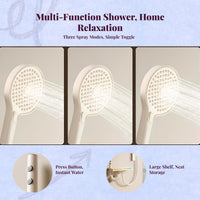 High-pressure copper shower faucet