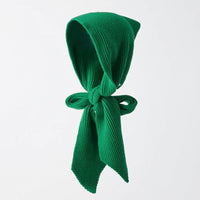 Hooded Scarf Hat, Women's Imitation Cashmere Blend, Warm Knit Scarf Hat, Winter  #variant:['Green']