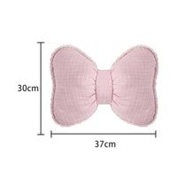 Bow Cushion Padded Lace Bow Pillow Soft for Sofa