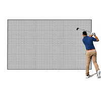 Multi-Sport Practice Net for Baseball, Golf, and Other Ball Sports, 10x10ft, Red, Polyester