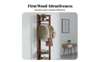 Independentstanding Corner Garment Valet Space-Saving Clothes Stand Multi-Functional Clothing Storage Large Capacity for Apartment Dwellers, Homeowners, Students, Bedroom, Entryway, Dorm Room, Walk-in Closet