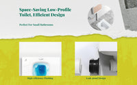 Water-saving ceramic toilet