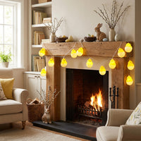 Easter Battery Powered LED Egg Lights Multiple Designs Holiday Decoration for Families, Homeowners, Indoor, Bedroom, Mantelpiece