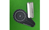 Pool Aiming Board Aim Angle Grid Cue-Ball Practice Board Metal Storage Case Pool Cue Aiming Aid