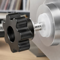 Vinyl Disc Cleaning Bracket Central Shaft Music Gear Adjustable