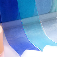 Floral Sheer Organza Ribbon for Bouquet Wrapping and DIY Crafts