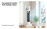 Tabletop Bladeless Column Fan Humidifying Column Fan Safe Design