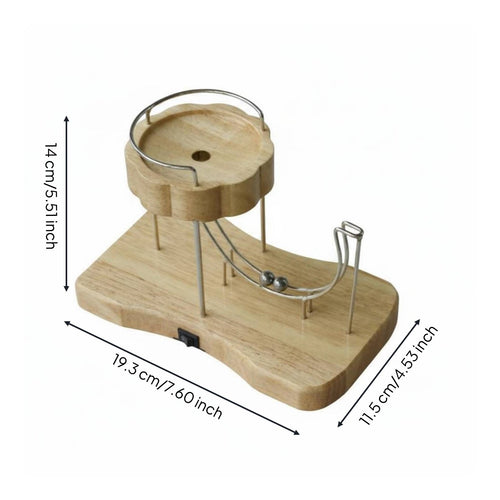 Perpetual Motion Desk Toy Screen-Unrestricted Focus Kinetic Art Sculpture Manual
