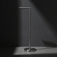 Toilet Roll Stand with Weighted Base Modern Hardware Sturdy for Apartment