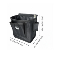 Heavy-Duty Tool Belt, Multi-Pocket Utility Pouch