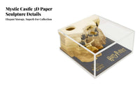 Dimensional Paper Craft Memo Pad Creative Gift Paper Carving Art Notepad Multi-Functional Paper Carving Memo Block for Collectors, Collectors