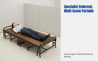 Folding Bed, Office Nap Cot, Portable Recliner for Home or Hospital