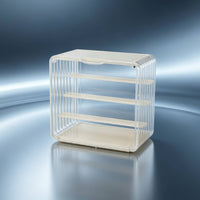 Acrylic Display Box with Stepped Shelving Space-Saving for Collectors