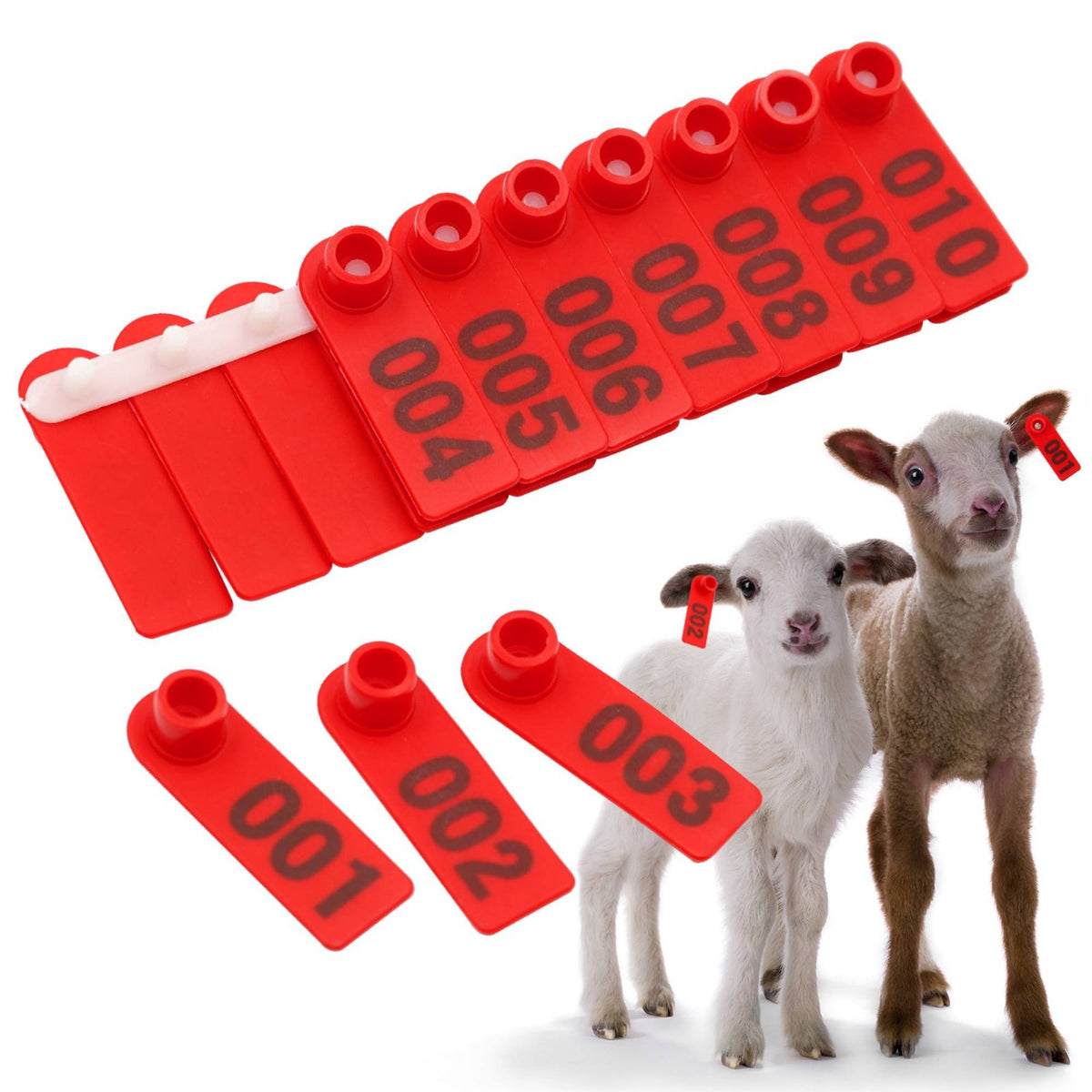 Auricular Label Applicator Kit Anti Tear Livestock Auricular Label Kit Weather