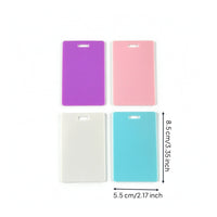 4 Pieces Silicone Memo Board Erasable Stationery Portable for Desk