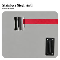 Cylindrical Housing Access Management Belt Barrier Robust Security Equipment