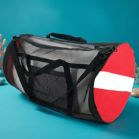 Mesh Duffel Bag with Shoulder Strap Breathable Mesh Duffel Bag with Zipper Closure Heavy Duty for Pool