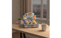 12 Pieces Cute Squishy Toy with Container Soft Dumpling Squishy Tactile Dumpling Stress Ball Hand-Held for Classroom