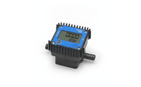 Compact Fluid Meter with LCD Display Accurate Digital Fluid Meter Exact Long-Lasting for Technicians, Operators, Fluid Handling, Test Benches, Workshops