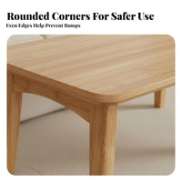 Foldable Bed Table Sturdy Foldable Bed Tray Rounded Corners for Students, Adults