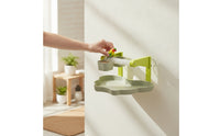 Textured Suction Cup Bird Perch Space-Saving Pet Supply for Glass Door