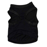 Pet Security Guard Vest for Small Dogs and Cats, Cotton Blend, Pink with Black Trim