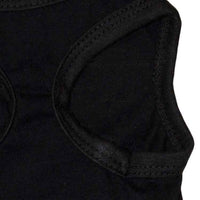 Pet Security Guard Vest for Small Dogs and Cats, Cotton Blend, Pink with Black Trim