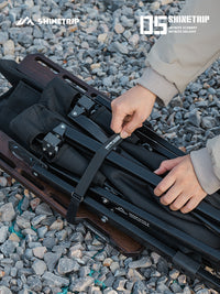 ShineTrip 05 Series Velcro Straps, Dense Nylon, Portable, Multi-purpose for Camping and Storage