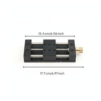 Scale Markings Manual XY Stage Simple Assembly Precision Linear Stage Laboratory Equipment for Teachers, Students, Laboratory, Measurement