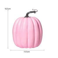 Foam Pumpkin Model Set Pink Purple Blue for Halloween Thanksgiving Decor
