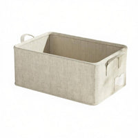 Foldable textile Storage container dirtresistant Foldable textile Container Visible clear panel