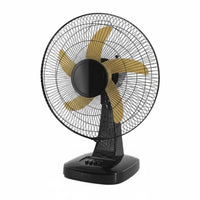 Strong Wind Solar Powered Desk Fan Pure Copper Engine 16 Inch Oscillating Fan Quiet Operation Cooling Appliance for Home
