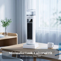Desktop Bladeless Fan Misting Bladeless Desk Fan Multiple Speeds