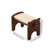 Dog Shaped Stool PU Seat Shoe Bench Small Shoe Changing Stool for Sitting