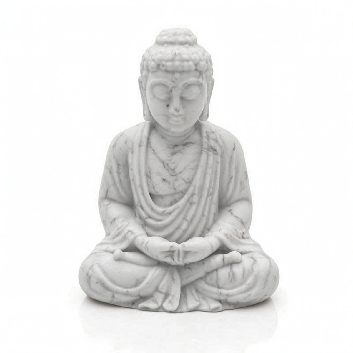 Meditating Buddha Statue Serene Buddha Figurine Minimalist for Home Decor
