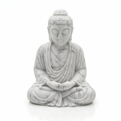 Meditating Buddha Statue Serene Buddha Figurine Minimalist for Home Decor