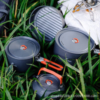 Folding Camping Cookware Set for Outdoor Picnics
